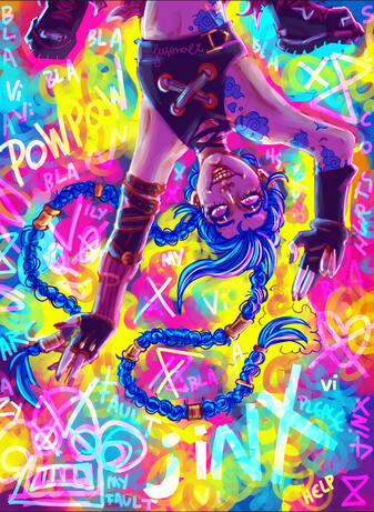 Jinx from Arcane