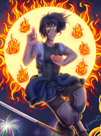 Benimaru from Fire Force